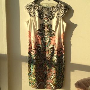Cleo Paisley Print dress